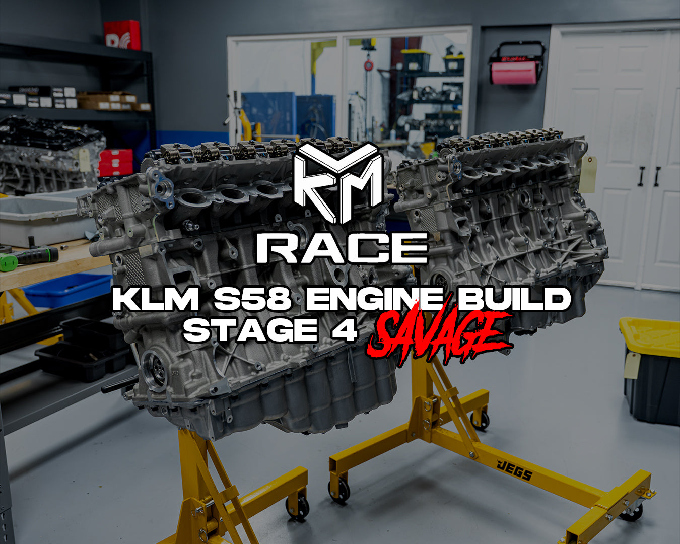 KLM S58 Stage 4 SAVAGE Engine Build (1,500 WHP) image 0