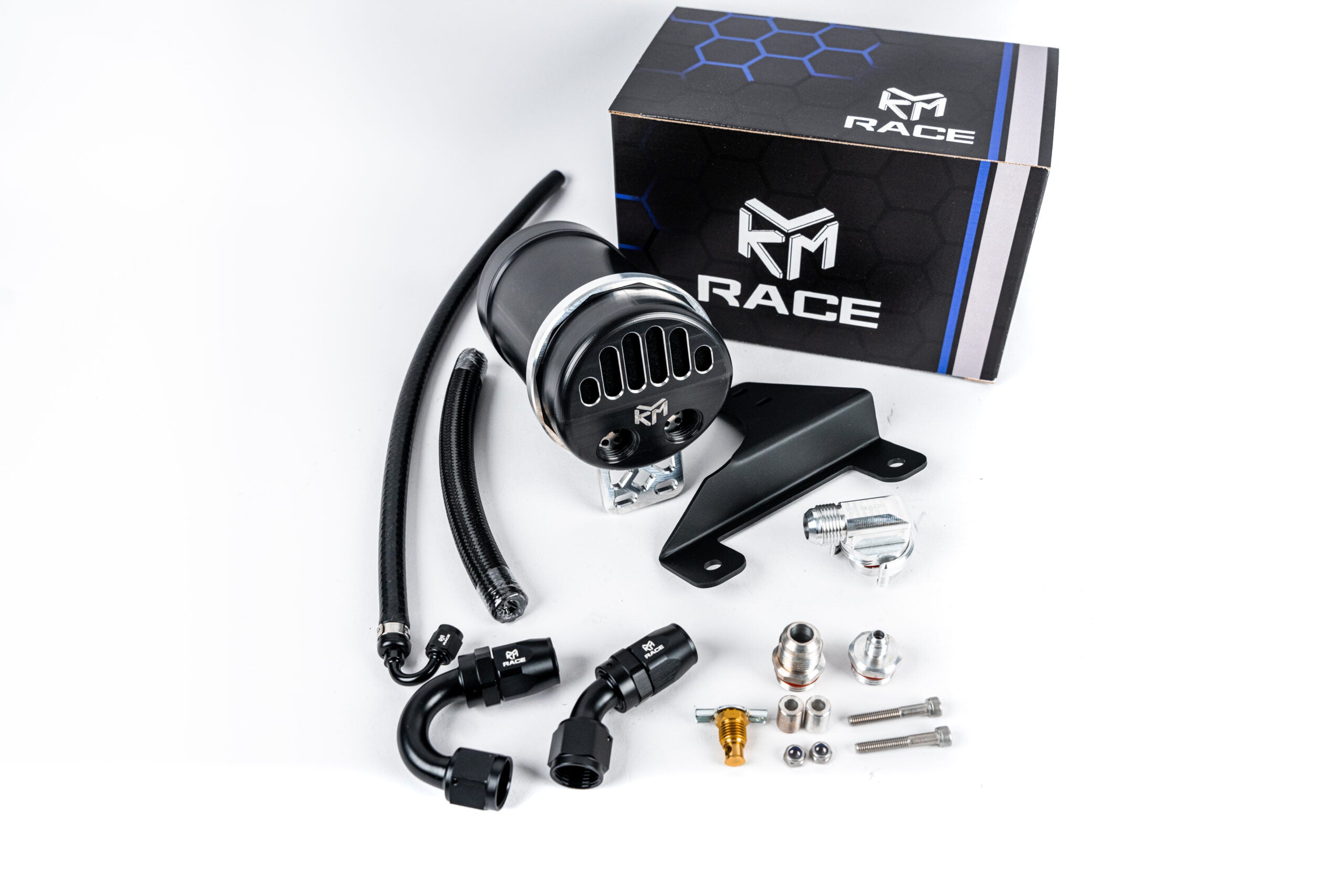ガトリン・チュラ A90/A91 Supra Billet Catch Can Kit | KLM Race