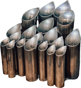 KLM Tear Drop Exhaust Tip