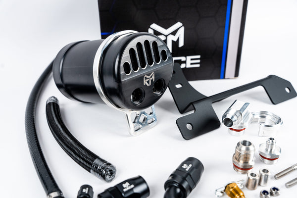 M240i/M340i (G20/G42) Billet Catch Can Kit w/ Fittings and Bracket image 1