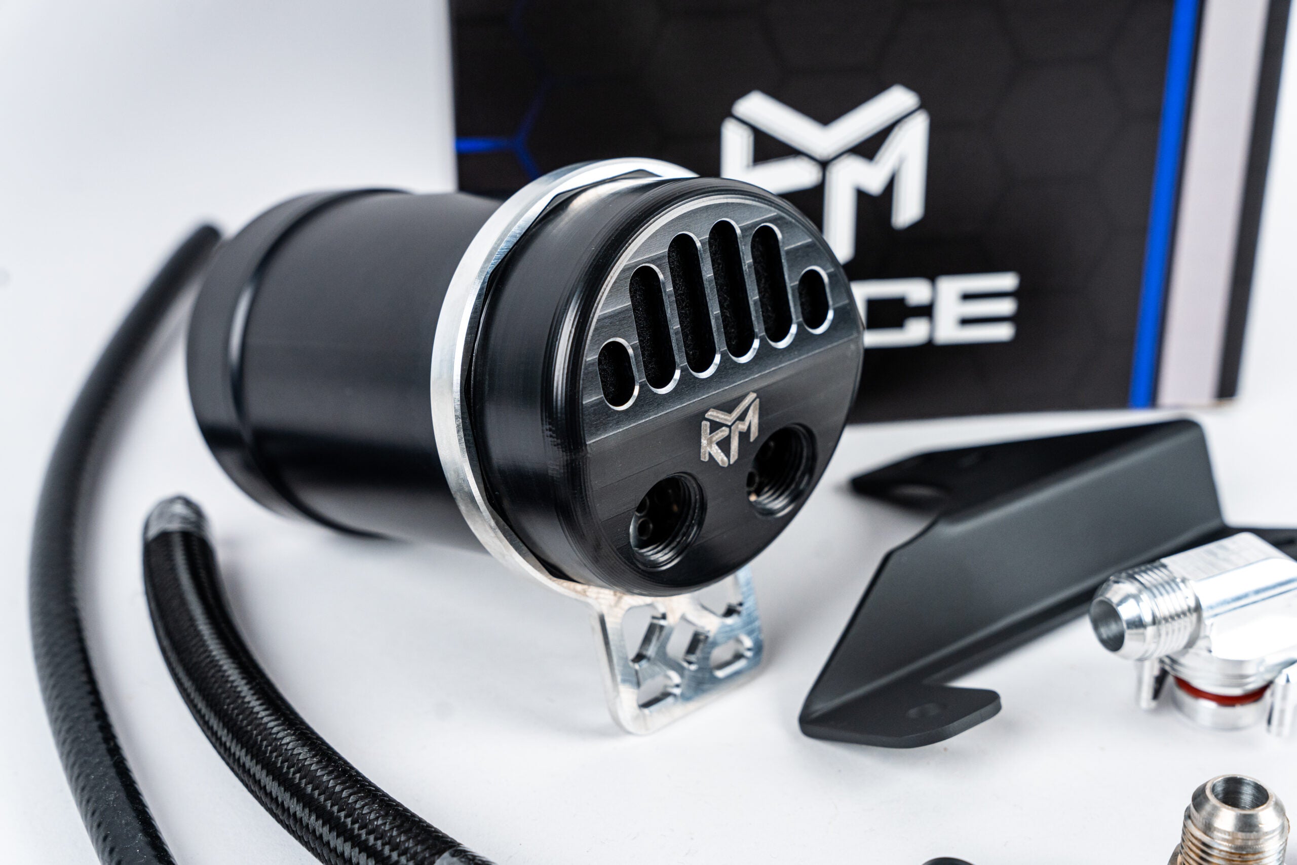 A90/A91 Supra Billet Catch Can Kit | KLM Race