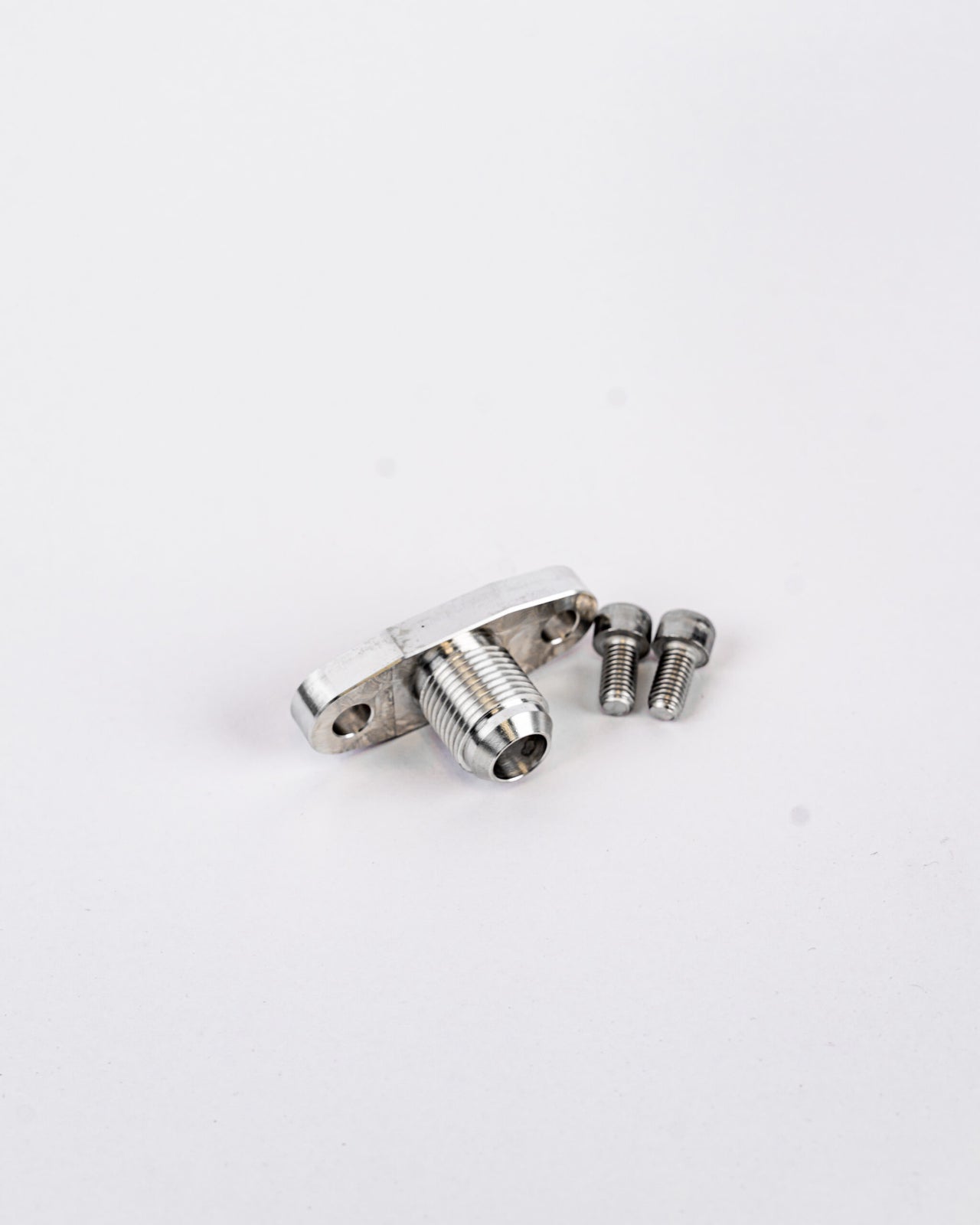 10 AN Turbo Oil Drain Outlet Flange image 1