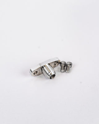 10 AN Turbo Oil Drain Outlet Flange image 1