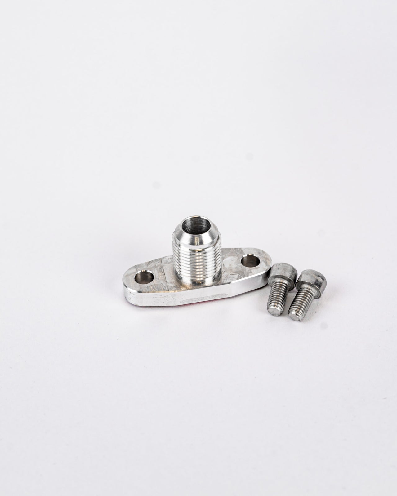 10 AN Turbo Oil Drain Outlet Flange image 0