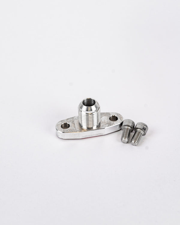 10 AN Turbo Oil Drain Outlet Flange image 0