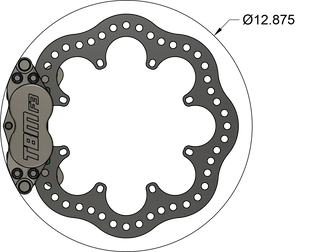 BMW G8X M2/M3/M4 Rear Drag Racing Brake Kit