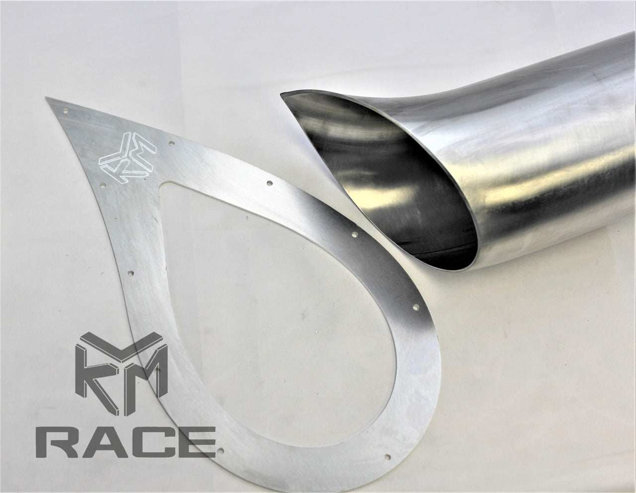 KLM Tear Drop Exhaust Trim Plate