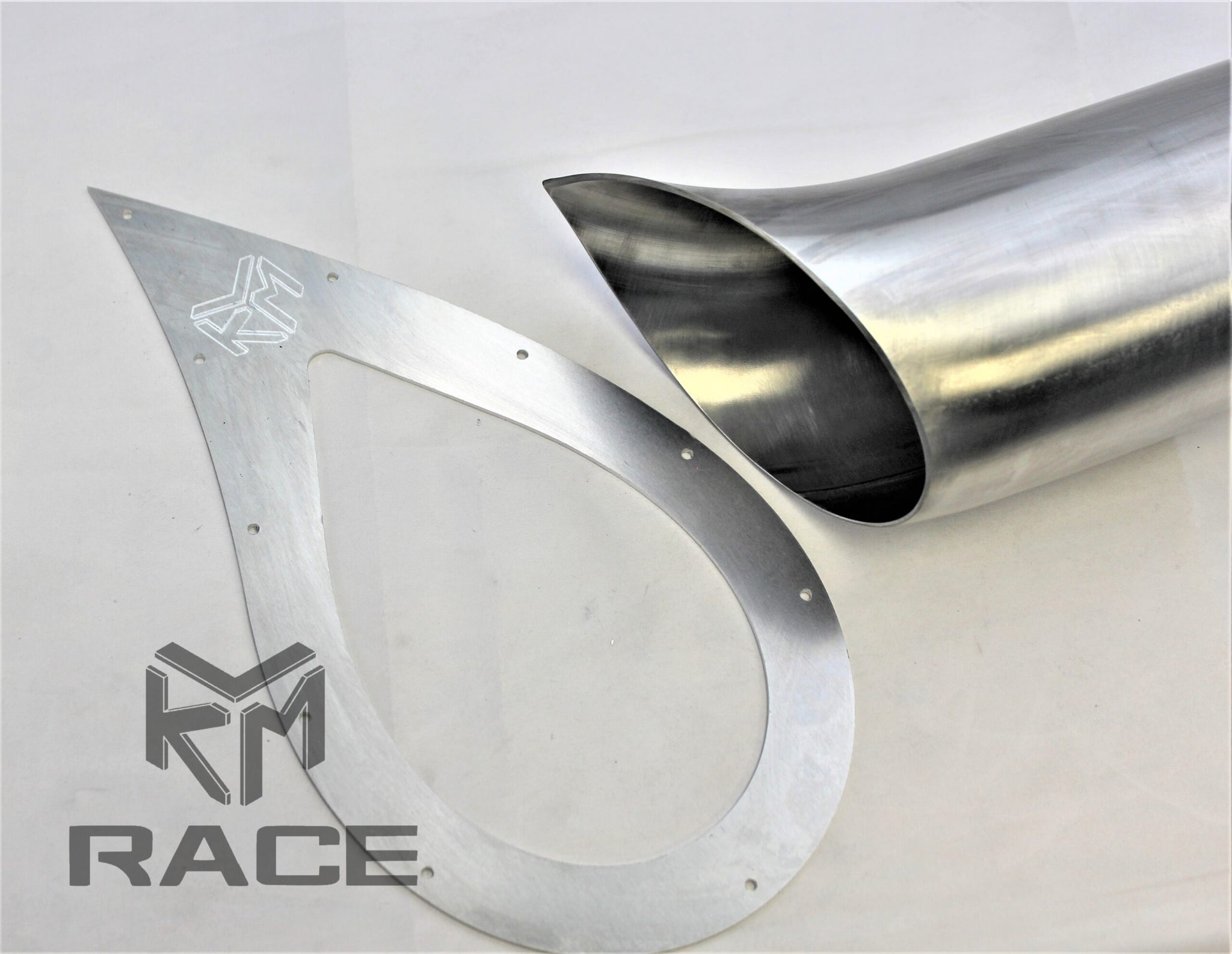KLM Tear Drop Exhaust Trim Plate