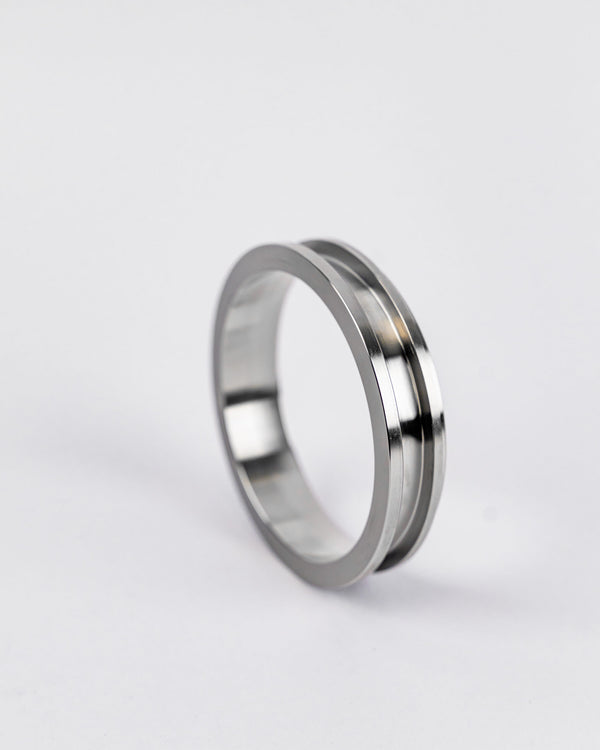 Precision Turbo T4 3 5/8" SS304 Turbine Discharge Flange - 3.5" Tubing