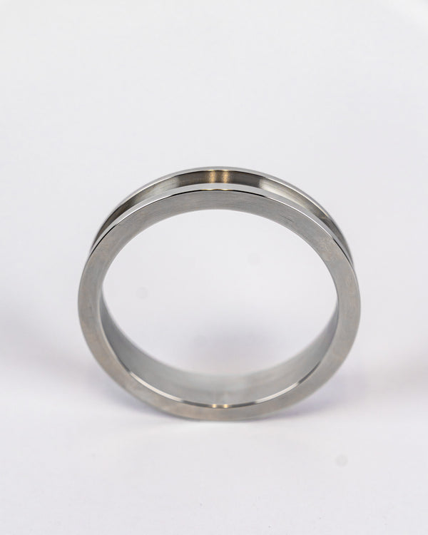 Precision Turbo T4 3 5/8" SS304 Turbine Discharge Flange - 3.5" Tubing