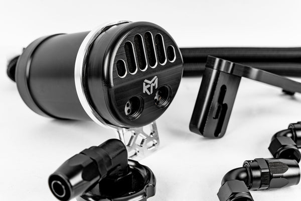 X3M/X4M Billet Oil Catch Can Kit (F97/F98) image 1