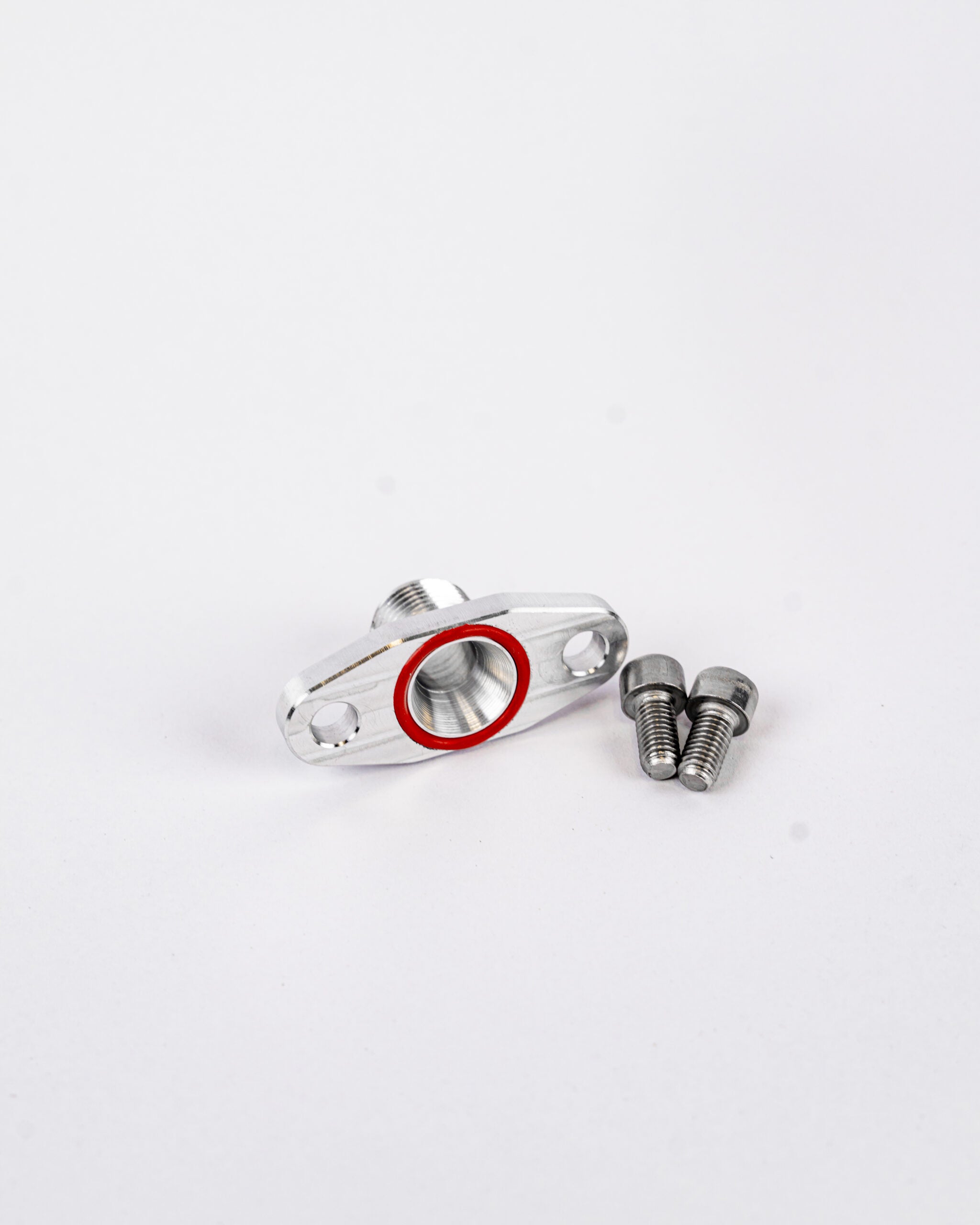 Sportsman 10 AN Turbo Oil Drain Outlet Flange image 1
