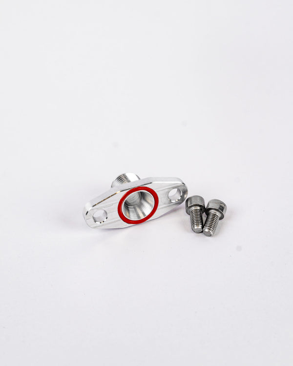 Sportsman 10 AN Turbo Oil Drain Outlet Flange image 1